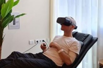 VR-bril tegen pijn en angst